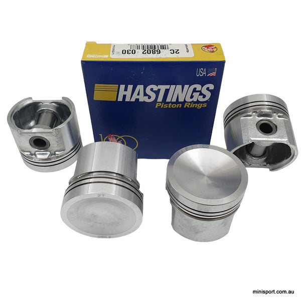 1275 STD HYPATEC PISTON & HASTINGS CHROME RING SET Minisport
