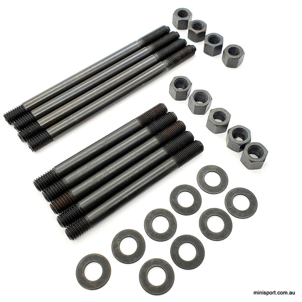 Mini 9 stud competition head stud, nuts and washer kit Minisport