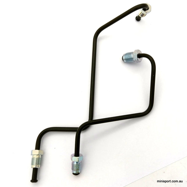 Dual circuit master cylinder lines, suits only GMC227 master cylinder