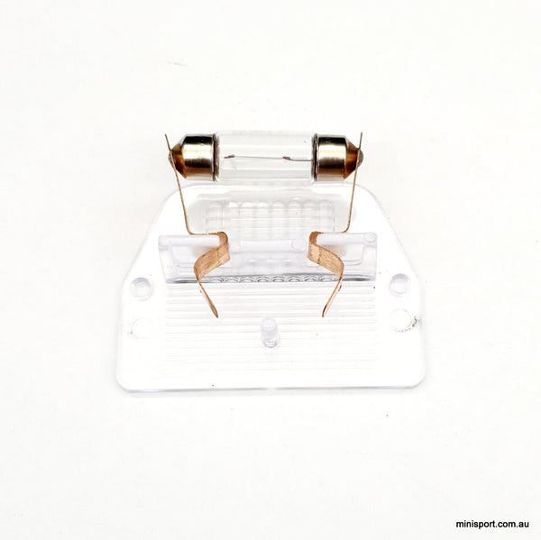 Rover number plate light globe holder Minisport