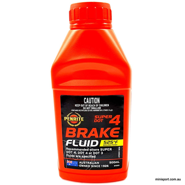 MINI & MOKE BRAKE & CLUTCH FLUID 500MLS Minisport