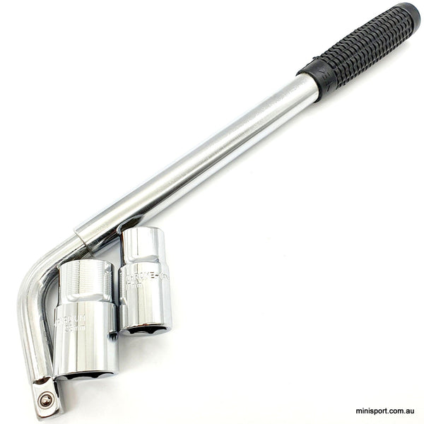 RAC Wheel Brace Extendable Telescopic Wrench – 17/19mm Socket – Car Spanner RACHP238 – Made In China