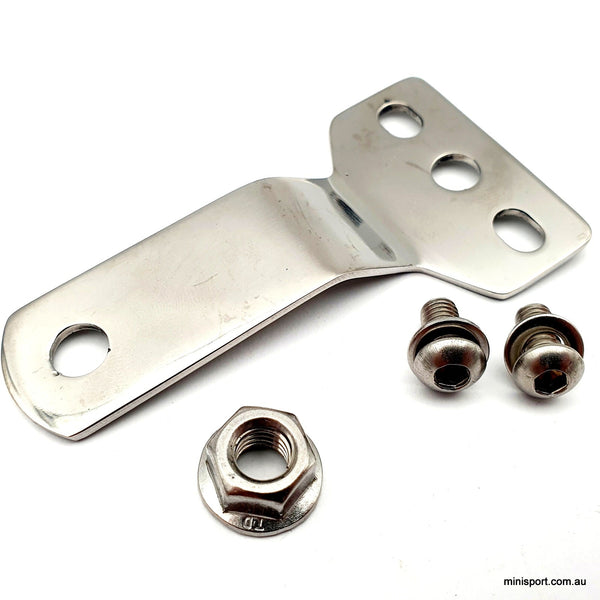 MINI & MOKE HORN MOUNTING BRACKET STAINLESS STEEL Minisport