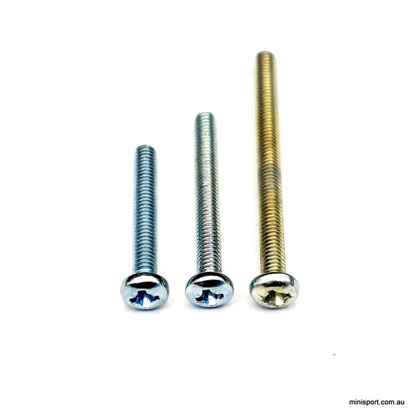 Mini 3 screw tail light, screw set Minisport