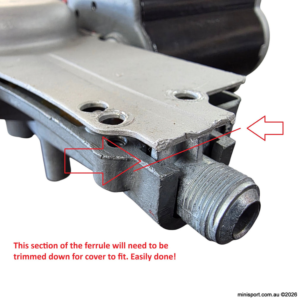 MINI WIPER WIPER MOTOR FERRULE BETWEEN MOTOR AND CABLE TUBE [37H3694 ...