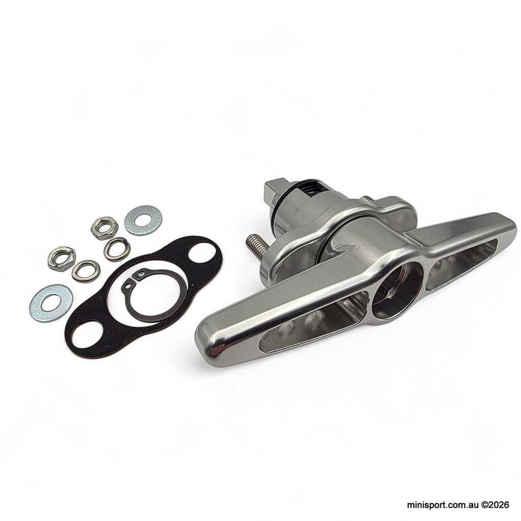MINI Alloy boot handle- with holes [BTT3027] – Minisport