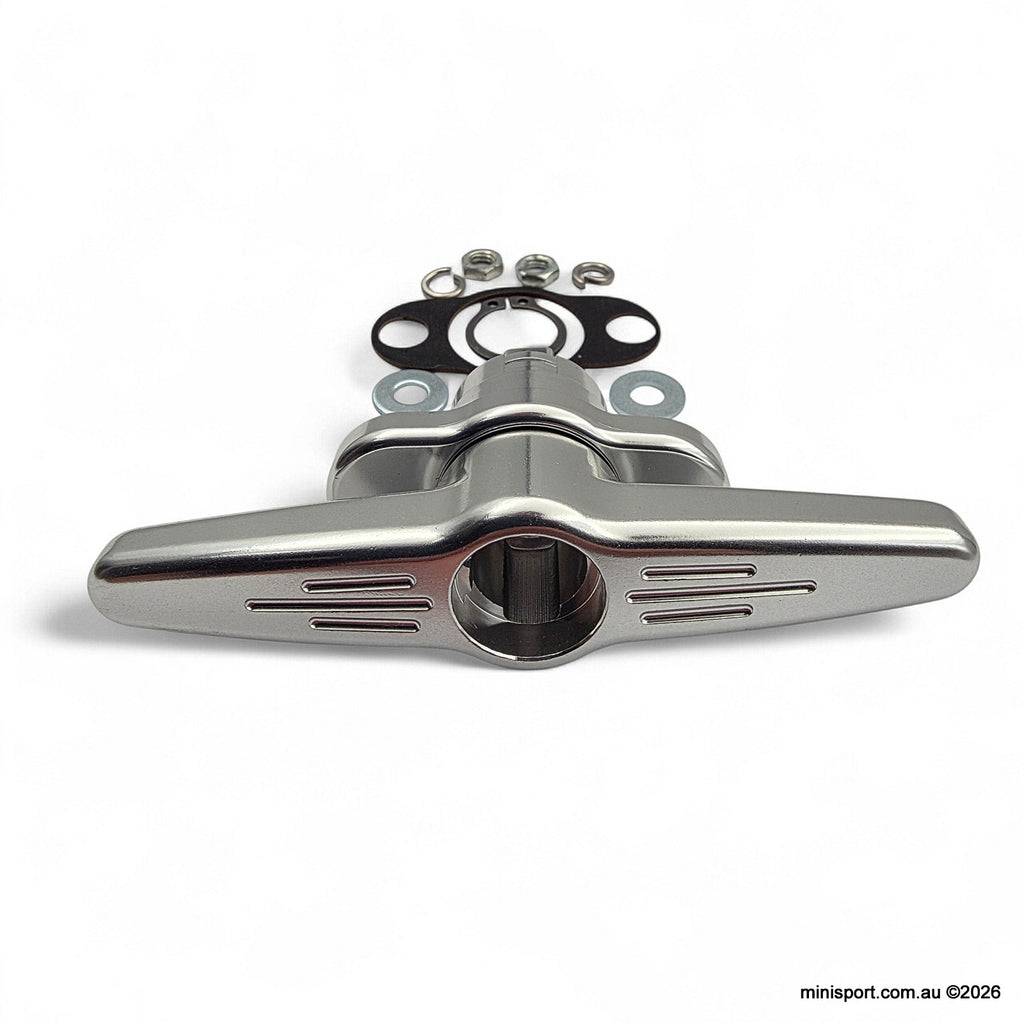 MINI Alloy boot handle- Grooved [BTT3028] – Minisport