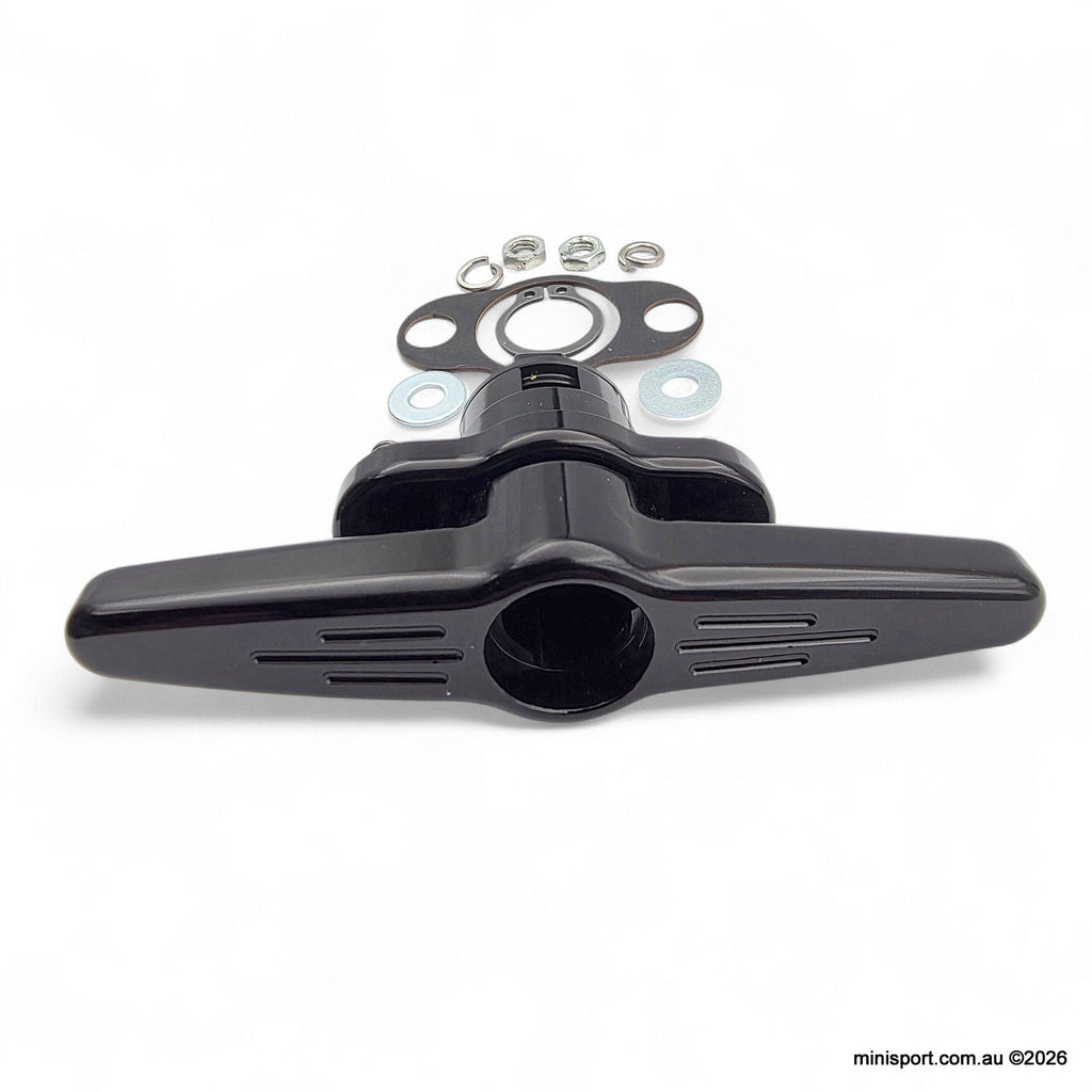 MINI Alloy boot handle- Grooved [BTT3028] – Minisport