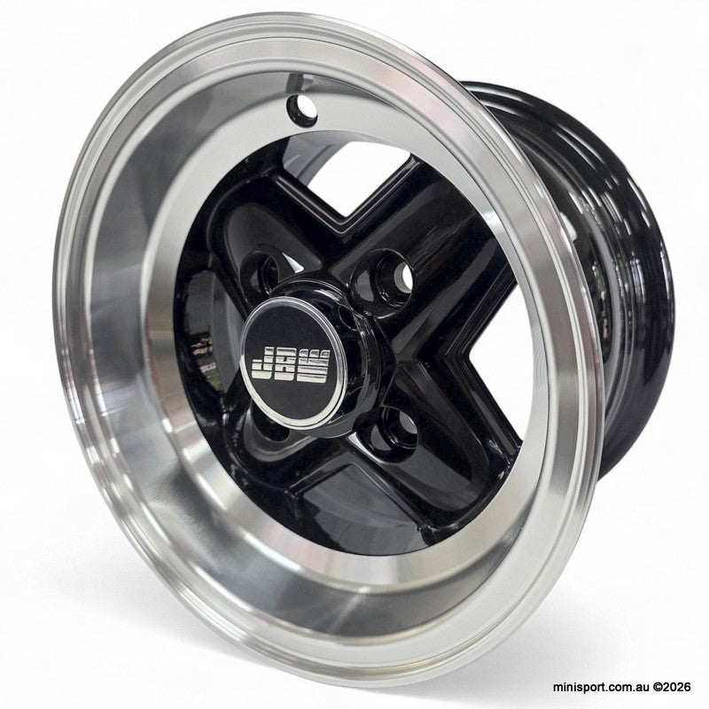 10X6 REVOLUTION BLACK WHEEL- SET OF 4 [JBW1006REV-BLK] – Minisport