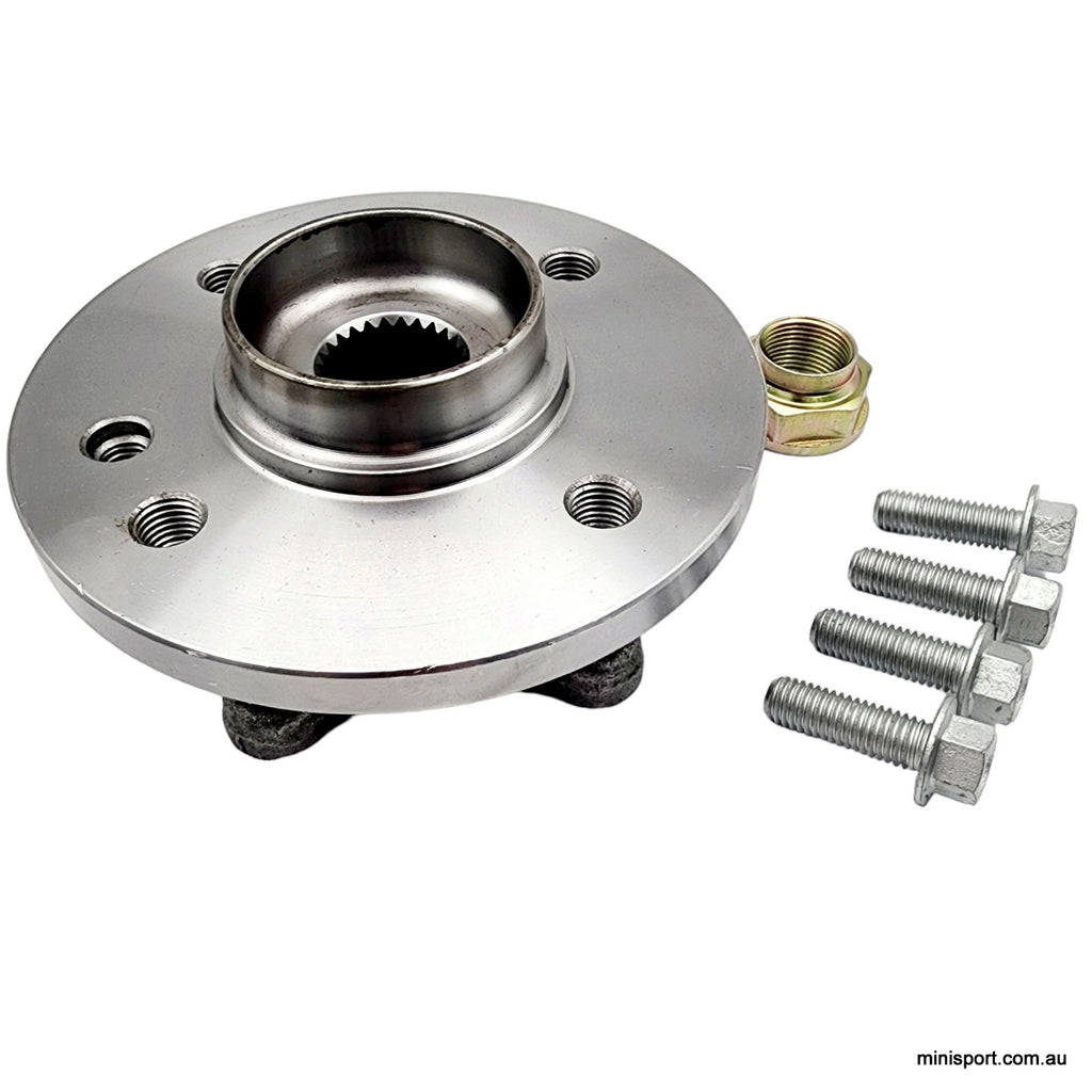 thumbnail image 2 of FKG UK Pair Front Wheel Bearing & Hub Assemblies For Mini Cooper (2002-2006) – With ABS, 4-Bolt, 26 Spline 2 of 4