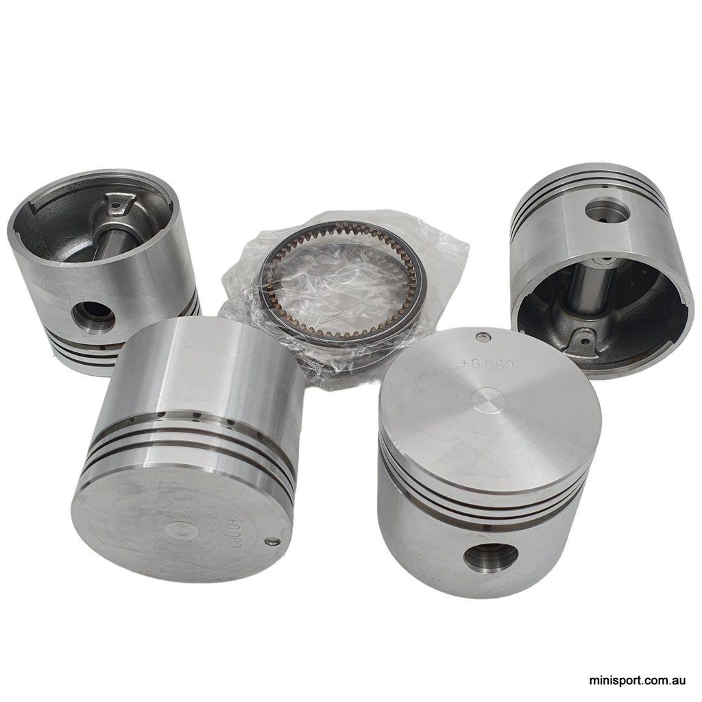 998030 pistons and ring set (Hypatec) Minisport