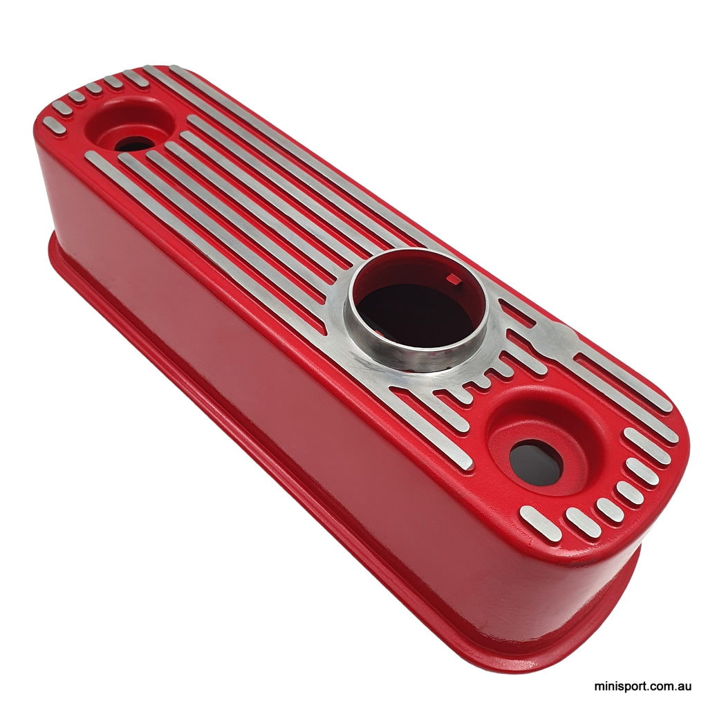 MINI & MOKE ALLOY ROCKER COVER IN RED (NO CAP SUPPLIED) [FP26RED ...