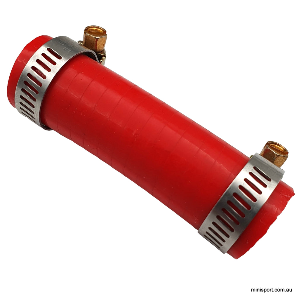 Mini & Moke Bypass hose blue silicon (long lasting) with clamps Minisport