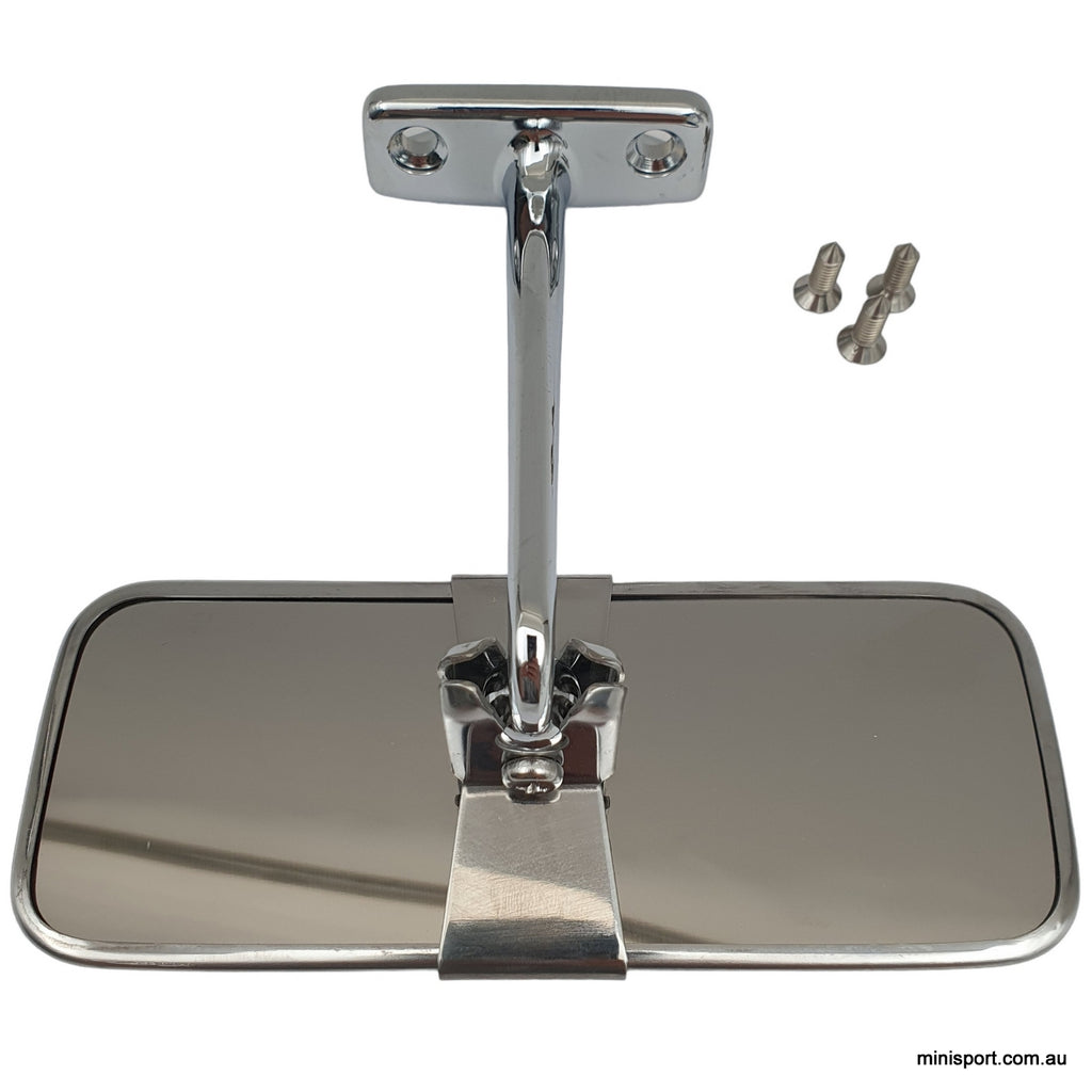 Mini stainless steel interior mirror, suit mk1 (3 screw) – Minisport