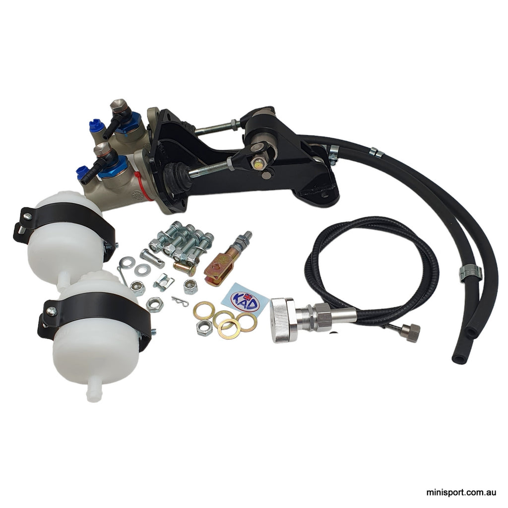 bias pedal box K.A.D Pedal bias box, with adjustable cable and master cylinders – Minisport