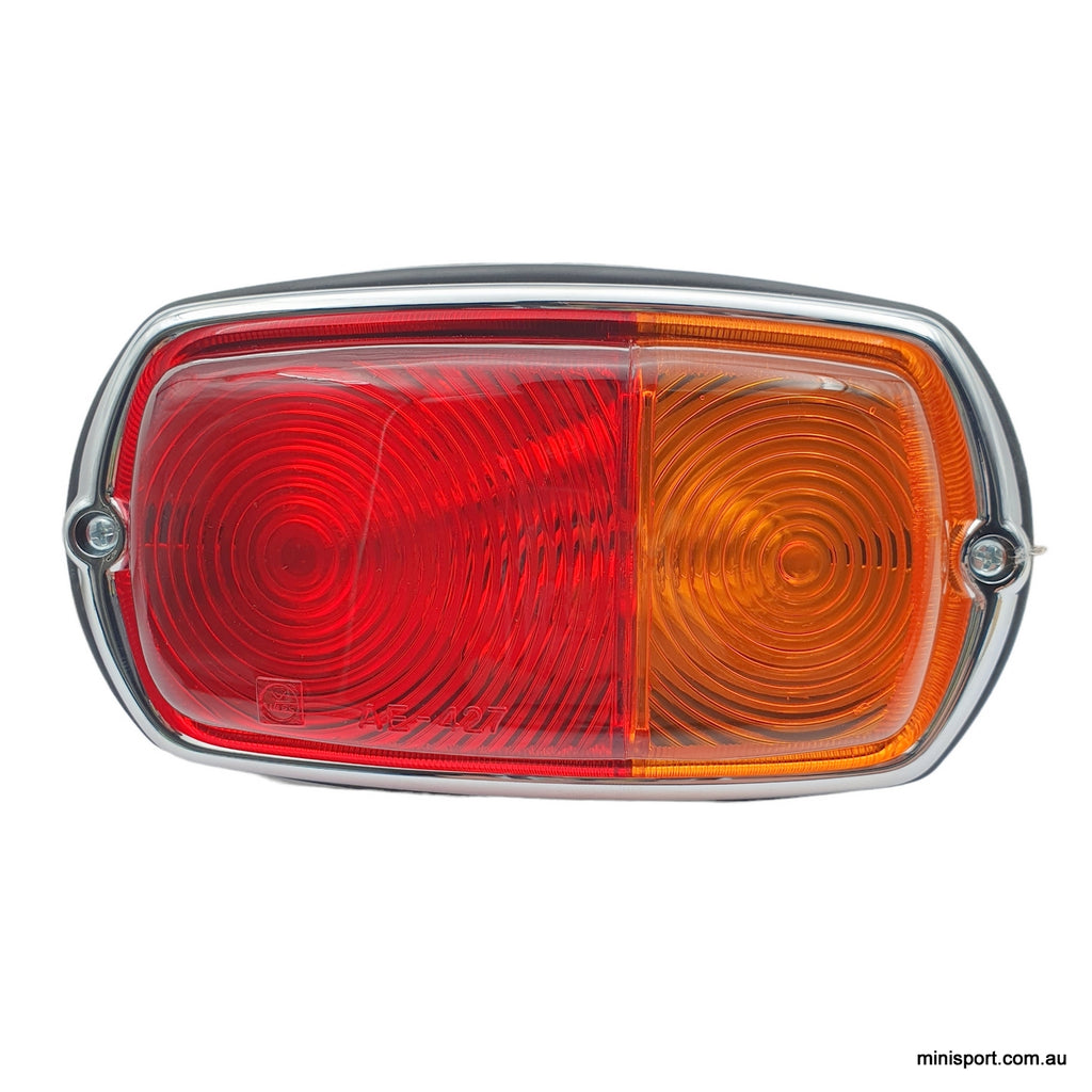 MOKE REAR TAIL LAMP/INDICATOR ASSEMBLY RECTANGULAR [86010BL] Minisport