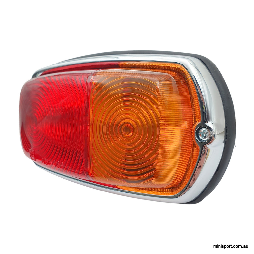 MOKE REAR TAIL LAMP/INDICATOR ASSEMBLY RECTANGULAR [86010BL] Minisport