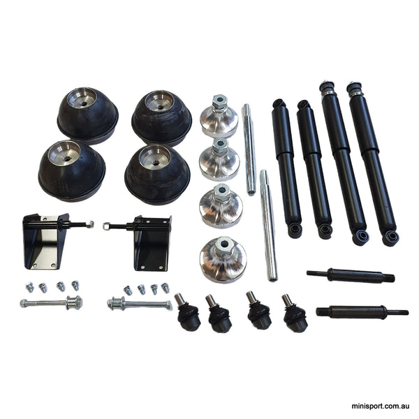 MINI SUSPENSION UPGRADE KIT- CONVERT FROM HYDROLASTIC TO RUBBER USING ...