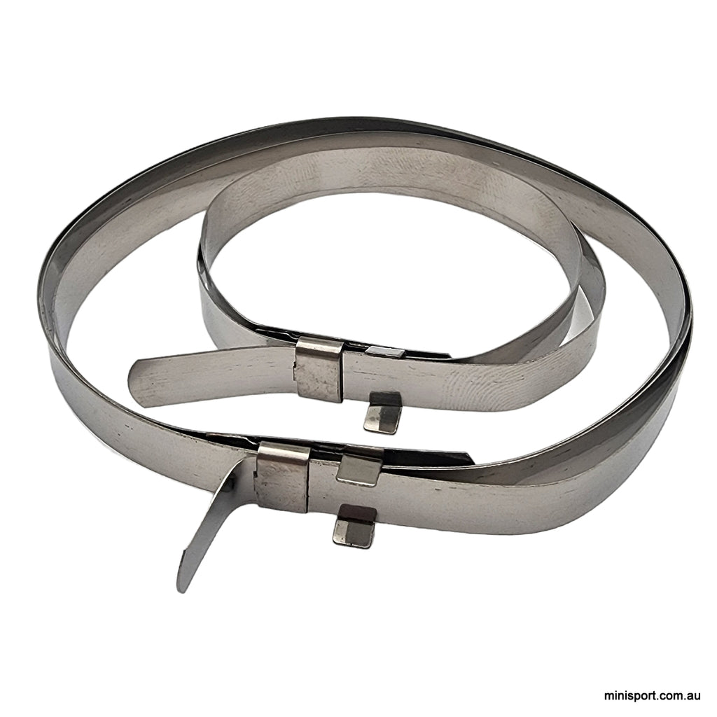 Pair of outer C.V. boot clips/straps Minisport