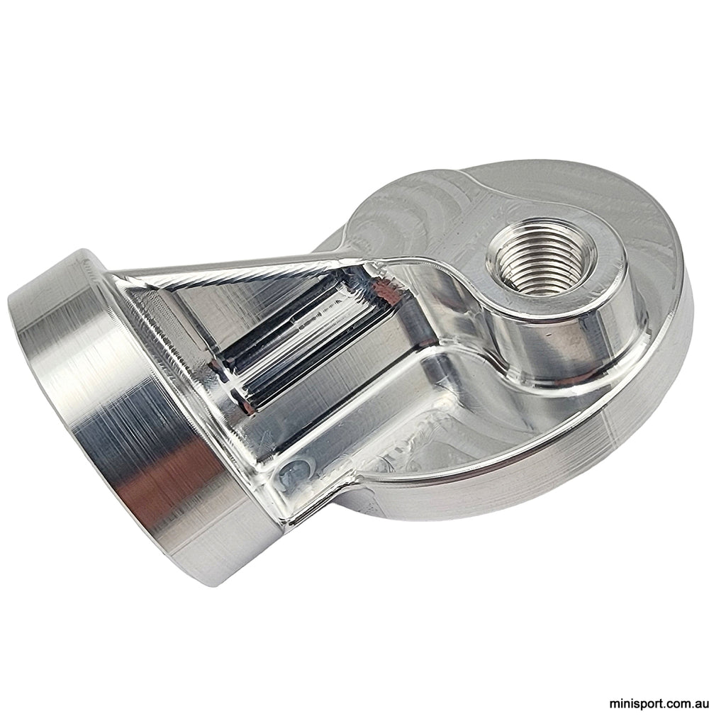 Mini oil filter housing race/road grade applications Minisport