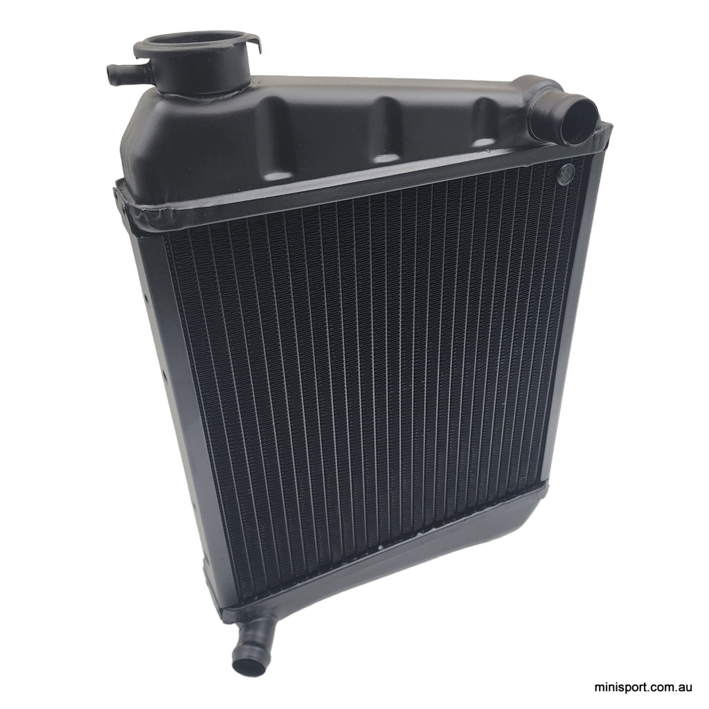Radiator, NEW 2 core, suit mini (needs 508-13 cap- not included ...