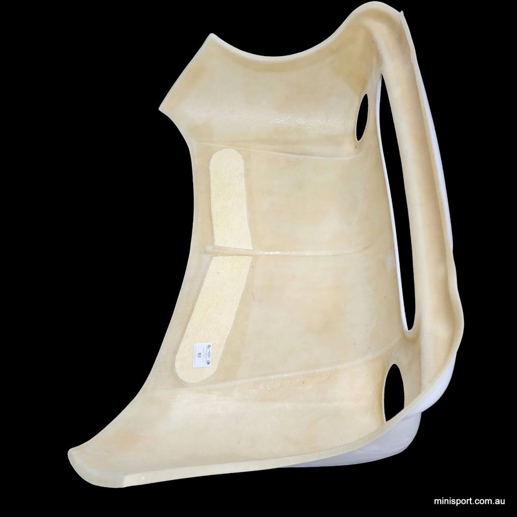 MINI ROUND NOSE FIBREGLASS FLIP FRONT- SOLID FRONT – Minisport