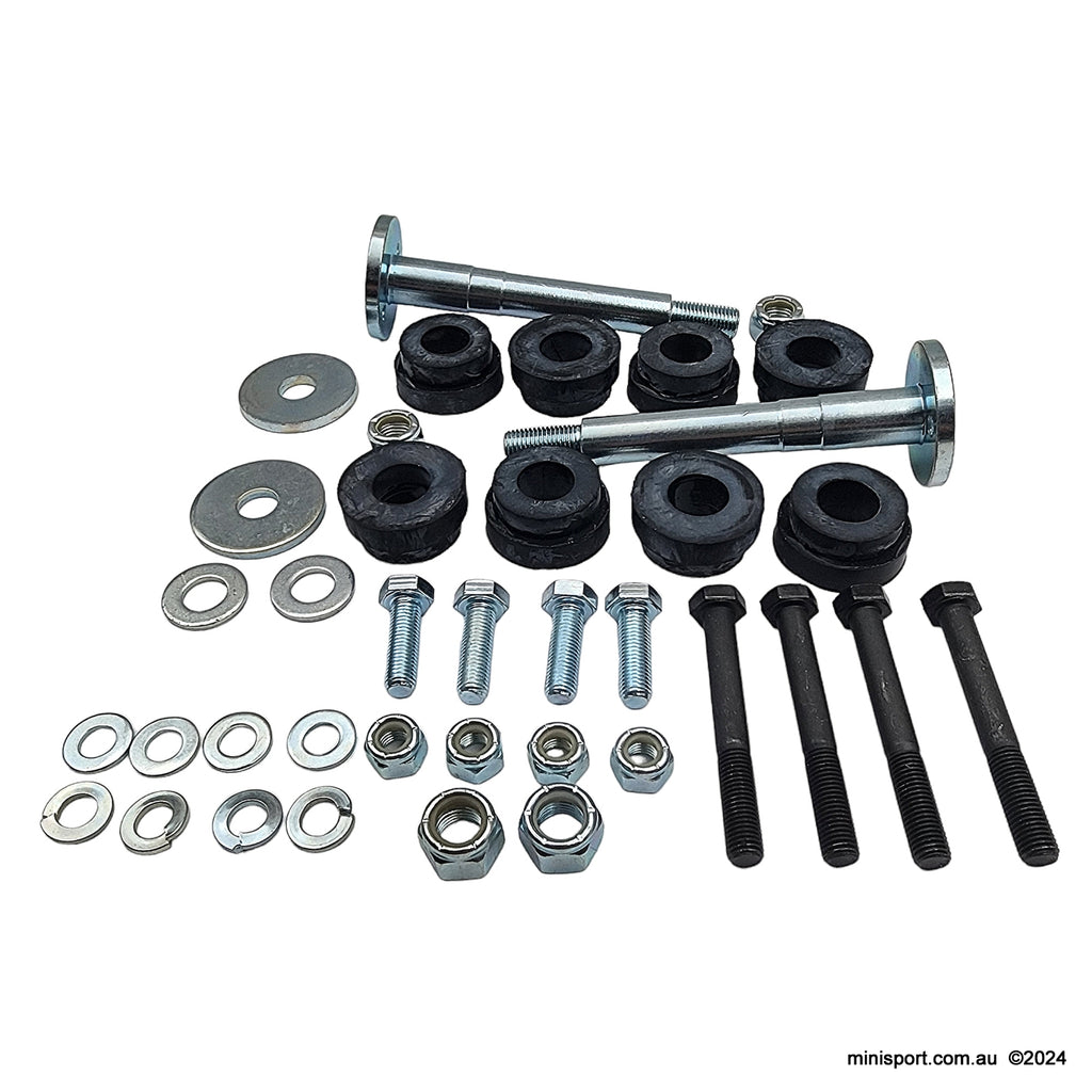 Mini rear subframe, front pins kit (Pair) – Minisport