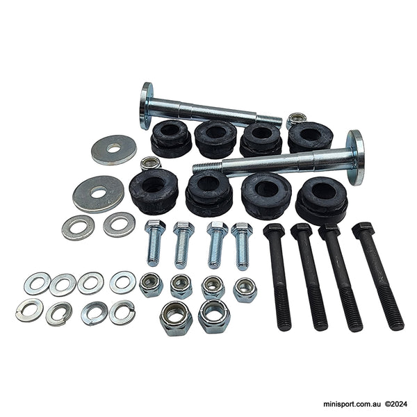 Mini rear subframe, front pins kit (Pair) – Minisport