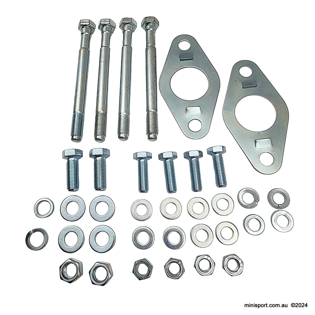 Mini Subframe Kit MINI & MOKE SUBFRAME FITTING KIT FOR DRY/RUBBER FRONT SUBFRAME [21A257 ...
