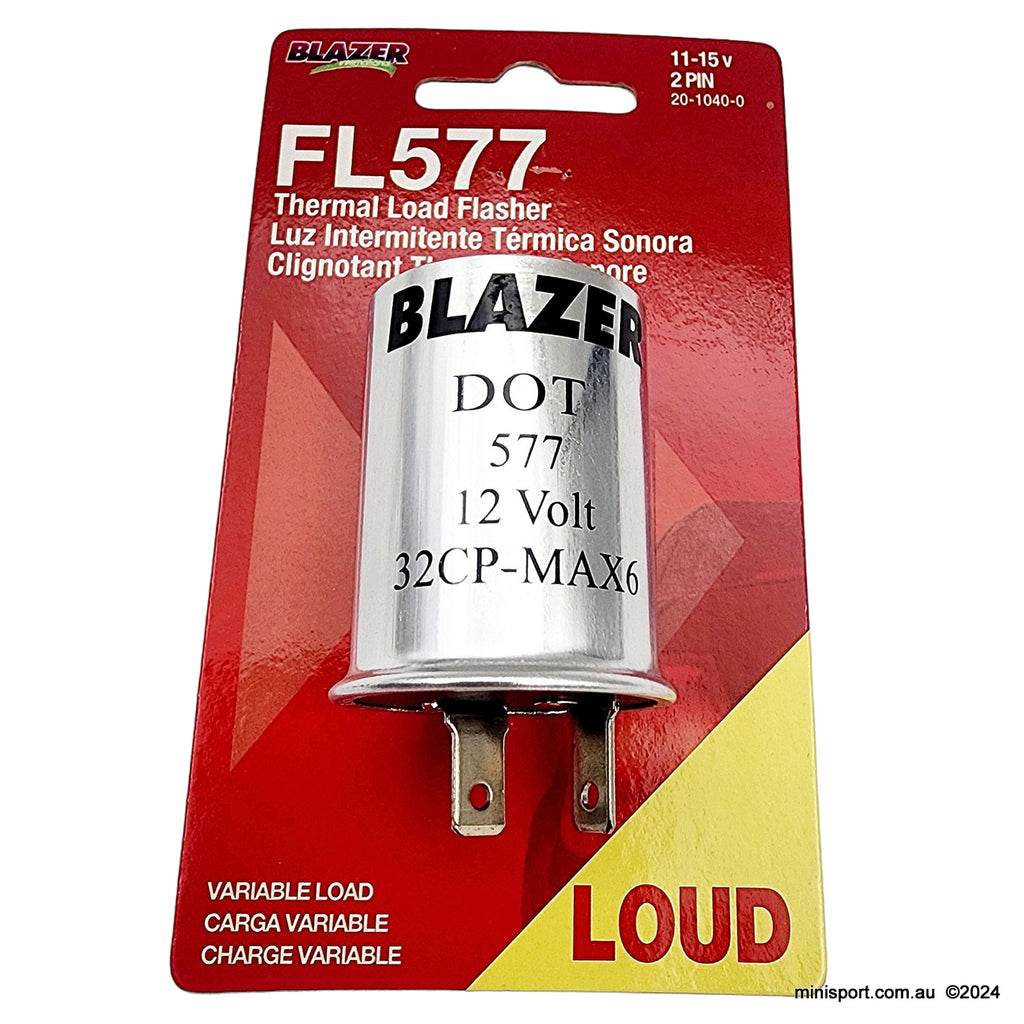 MINI & MOKE 2 PIN THERMAL FLASHER CAN- FL577 – Minisport
