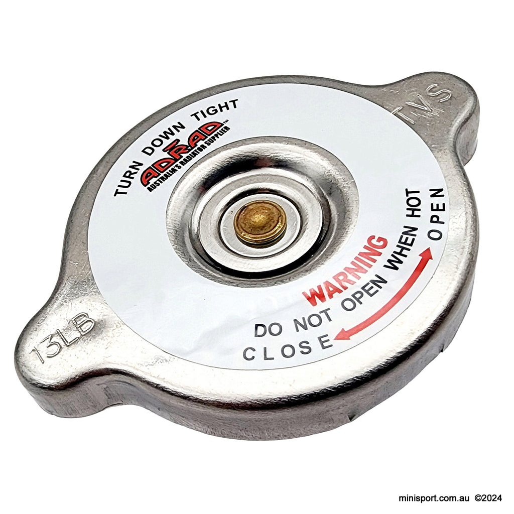 Mini short neck 'recovery' radiator cap suits new the 2/3/4 cores (0. ...