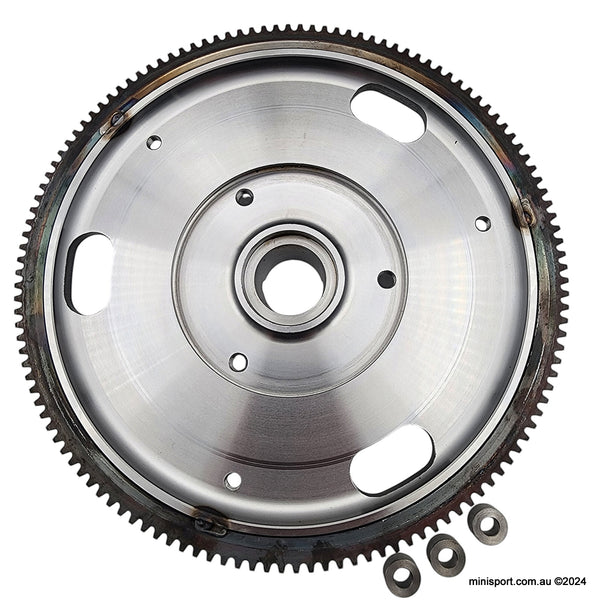 Spring Run Flywheel MINI & MOKE ROAD SPEC STEEL FLYWHEEL- PRE-ENGAGED STARTER [C-AEG420 ...