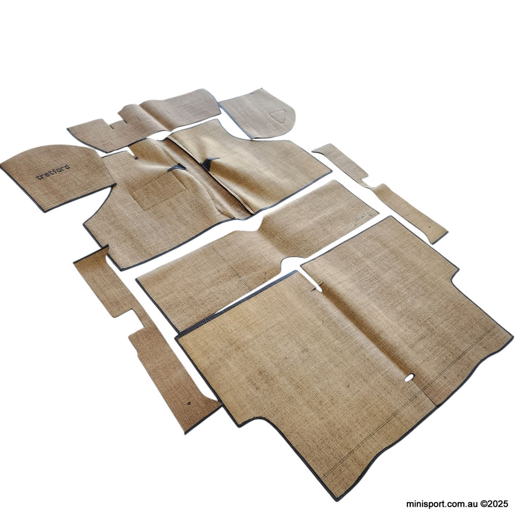 MK1 COOPER S WESTMINSTER STYLE CARPET SET -CHARCOAL [WESTMINSTER