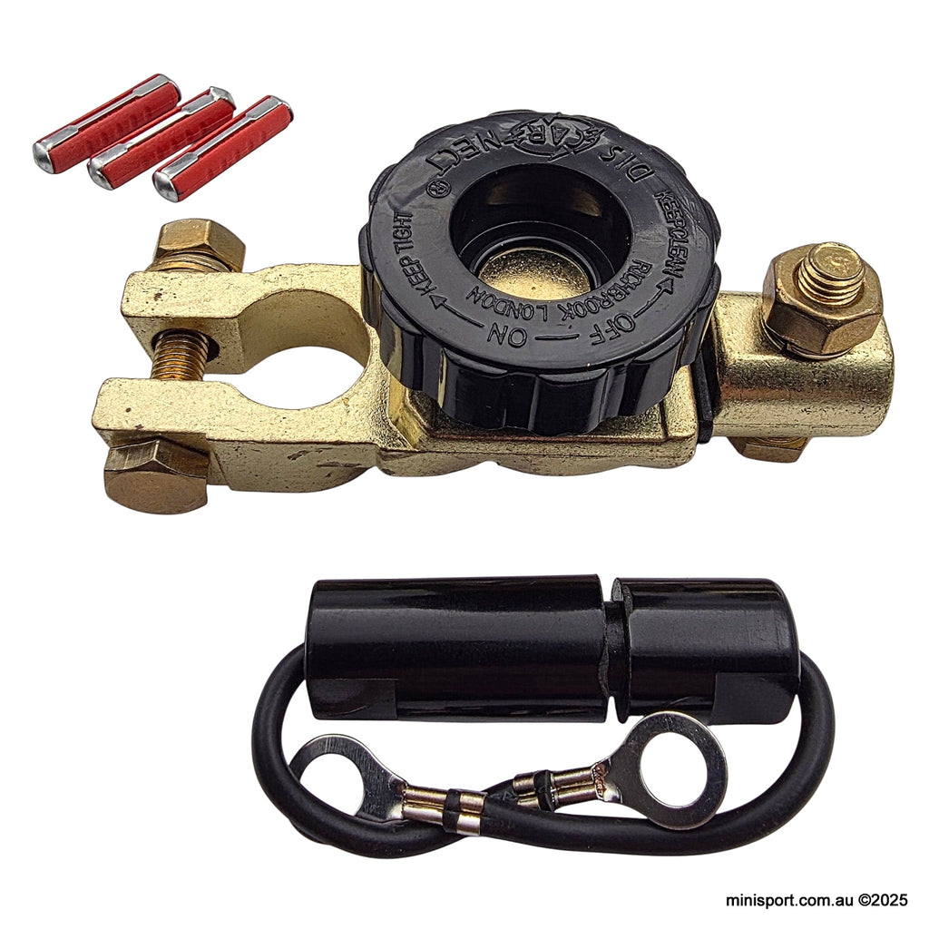 BATTERY TERMINAL 'DISCARNECT' IMMOBILISER- WITH RADIO FUSE- MW004 ...