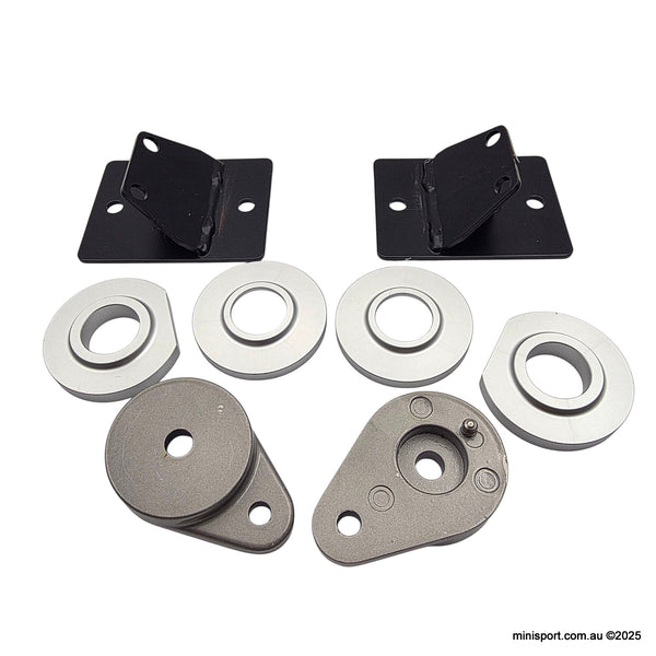 MINI ROVER RUBBER MOUNT TO SOLID MOUNT KIT [MSSK3010] – Minisport
