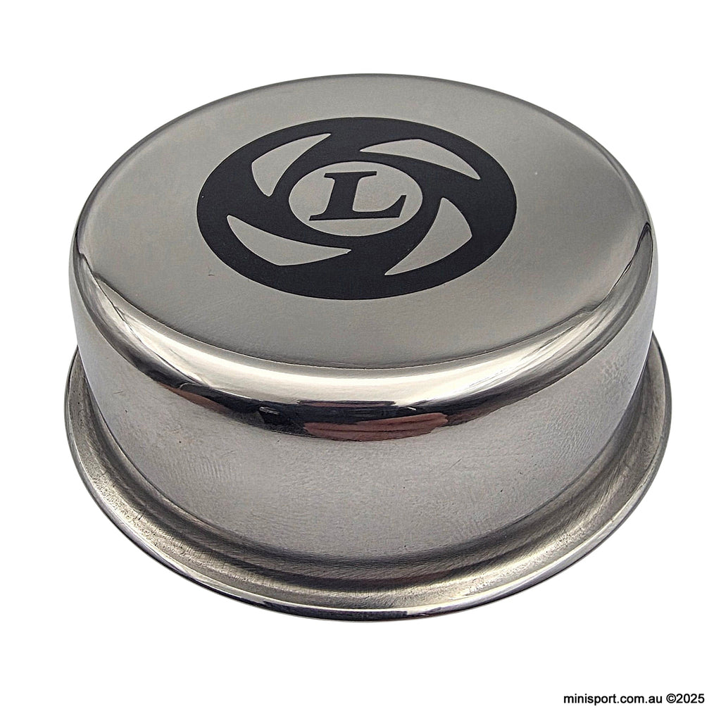 MOKE SUNRAYSIA CENTRE CAP- POLISHED STAINLESS STEEL & STICKER- AYK8147 ...