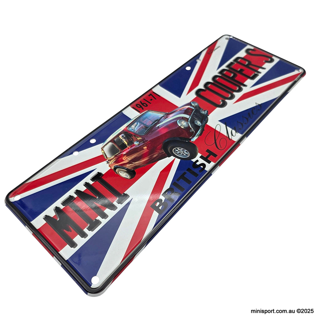 MINI PICTURE NUMBERPLATE- CELEBRATING THE COOPER S [PLATE02