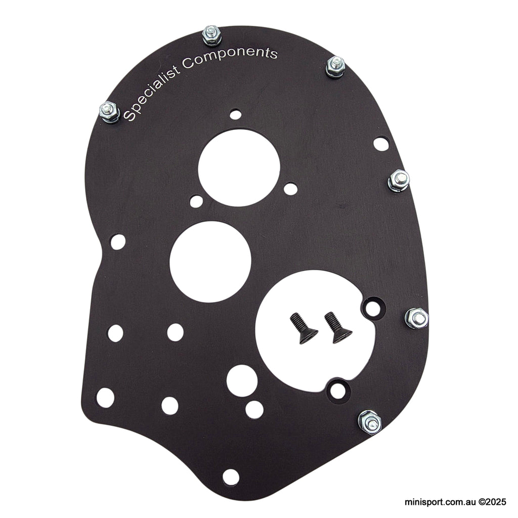 MINI & MOKE ENGINE FRONT PLATE A+ [SC-12G2626] – Minisport
