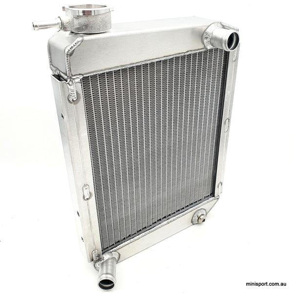 Mini Alloy Radiator, SUPER HIGH FLOW 2 Core, Mini – Minisport