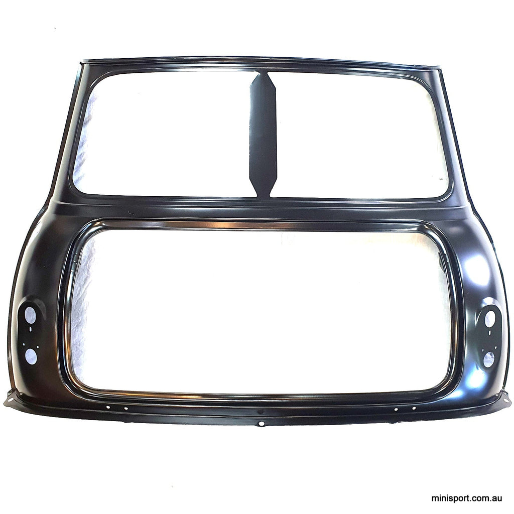 Morris Mini rear back (round taillights) boot panel section- top to ...