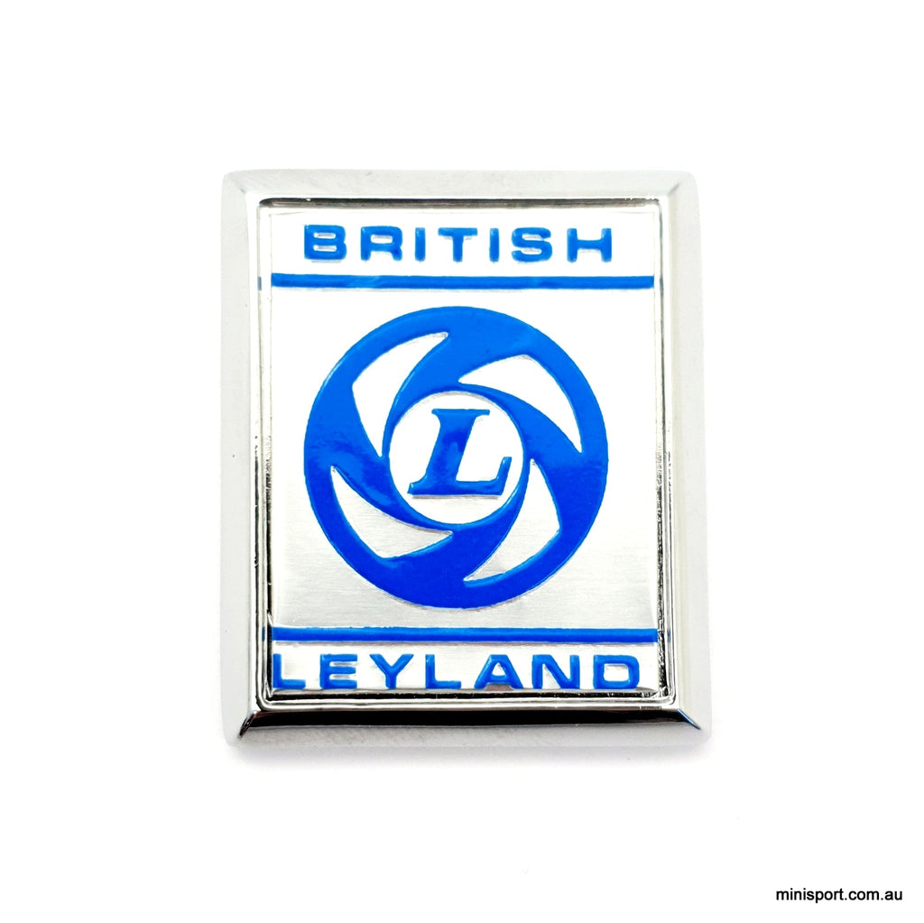 MINI A PANEL BADGE- BRITISH LEYLAND (STICK ON) – Minisport