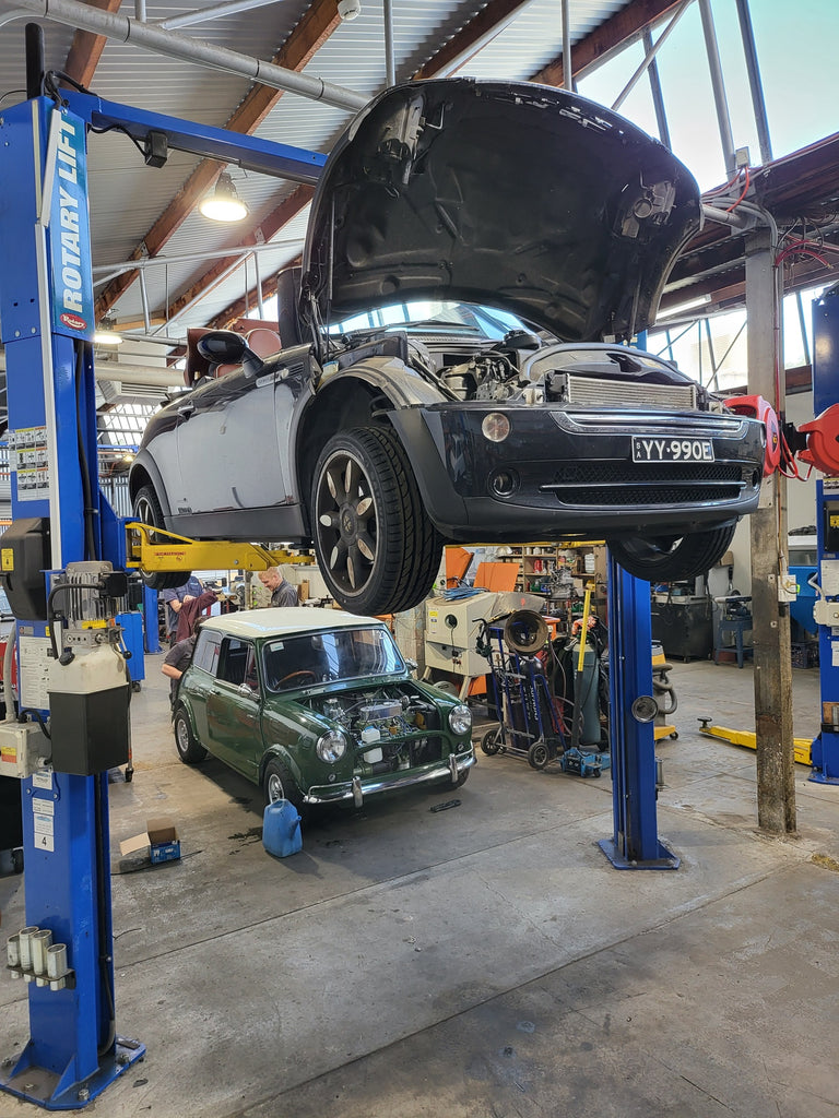 Gearbox reconditioning available at Minisport