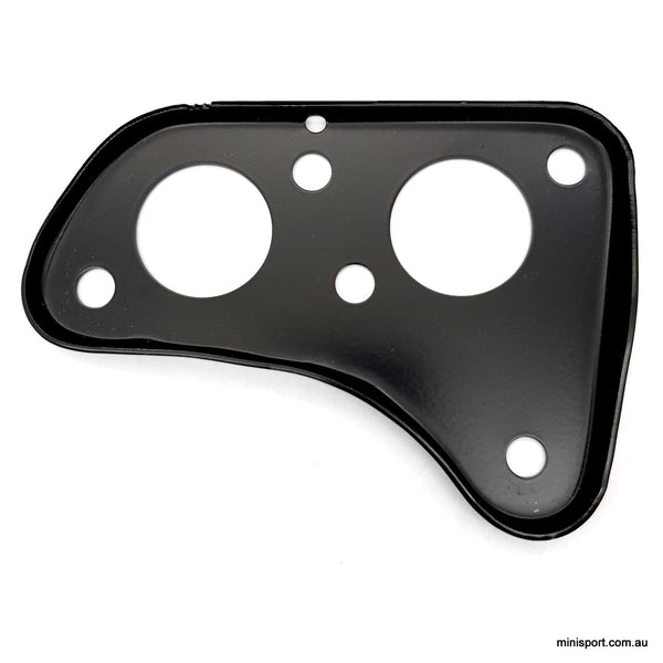 Mini master cylinder mounting plate (not tandem) Black Minisport