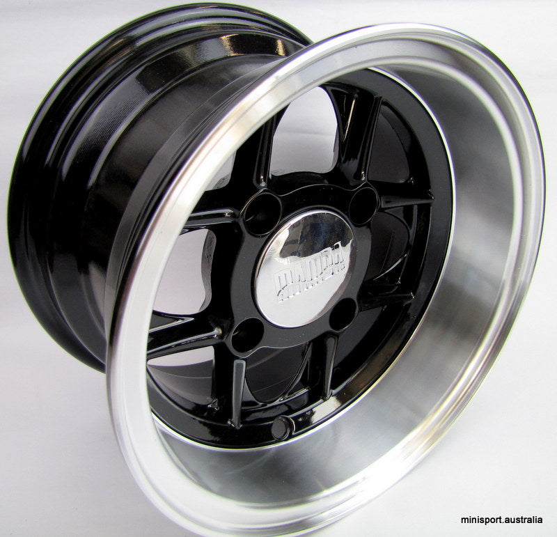 Mamba 10X6 BLACK rims (set of 4) come with caps & nuts – Minisport