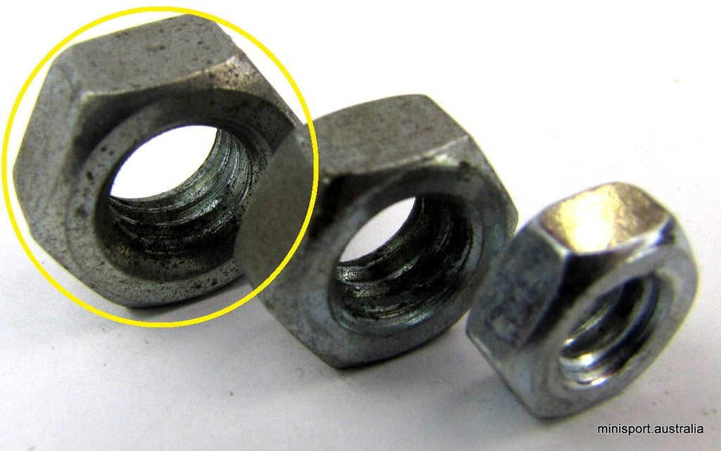 Coarse Thread Rounded Nut 3/8