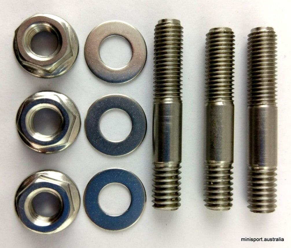 MINI & MOKE THERMOSTAT HOUSING STAINLESS STEEL STUD AND NUT KIT Minisport