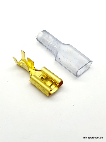 TERMINAL- SPADE FEMALE 9.8MM – Minisport