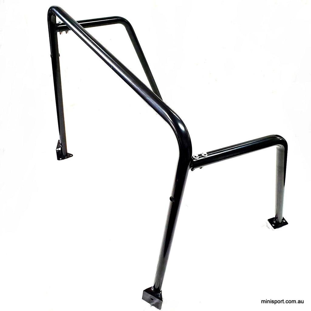 MOKE ROLL BAR WITH INERTIA TYPE SAFETY BELTS- EARLY TYPE (PRE 1980 ...