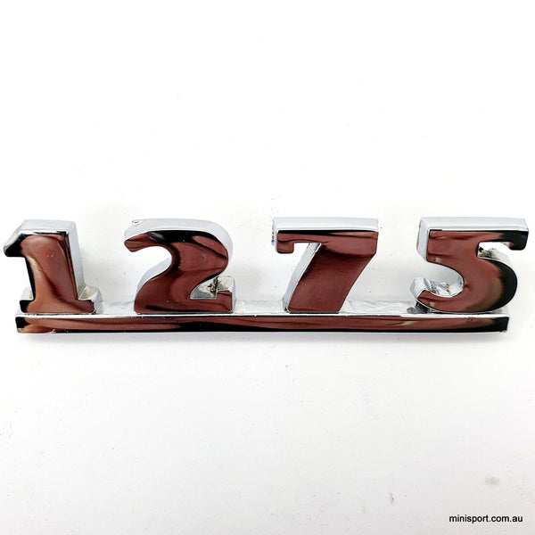 1275 SCRIPT REAR BOOT BADGE – Minisport