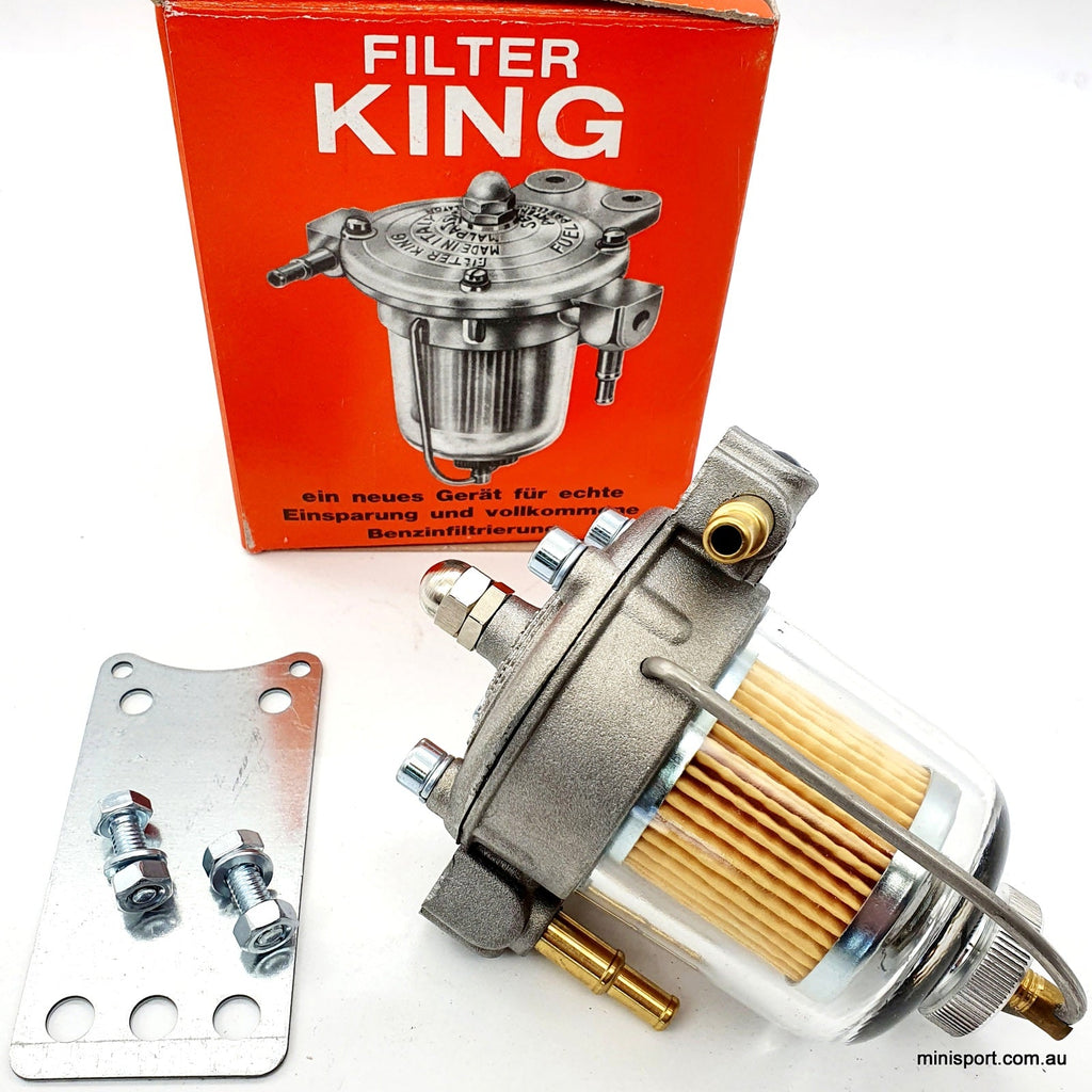 FILTER KING FUEL PRESSURE REGULATOR (67MM) GLASS Minisport